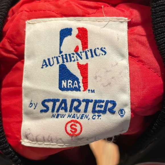 Starter - Vintage Portland Trailblazers Blazers 90’s snap front jacket coat NBA - Picture 12 of 12